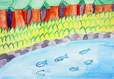 おばあちゃん家の思い出の風景