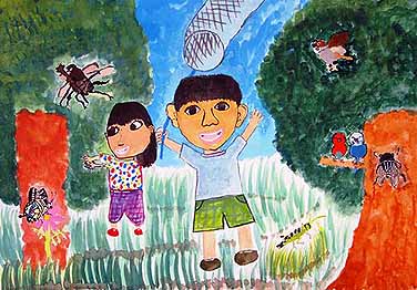 みんな仲間　自然の友だち