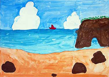 一年に一ど出会う海