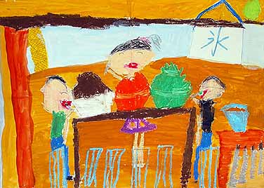 かき氷おいしいな