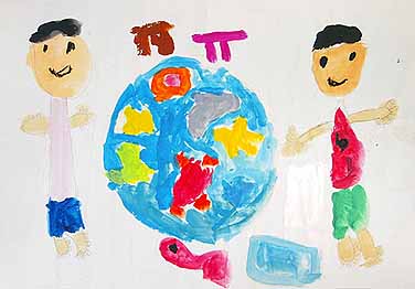 おもちゃの魚つり