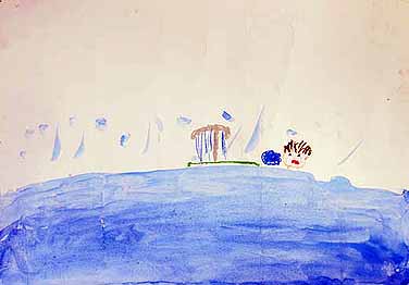 わにプールにいったよ