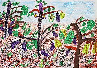 おいしそうななすび