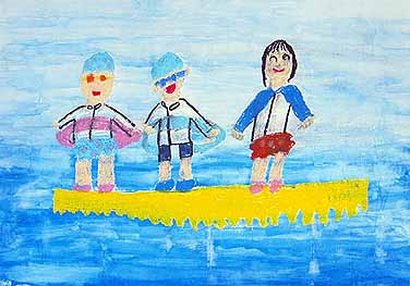 うきしまからジャンプ