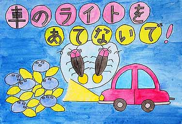 光害になやむホタル