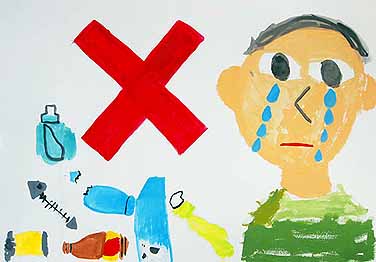 地球をよごさないで