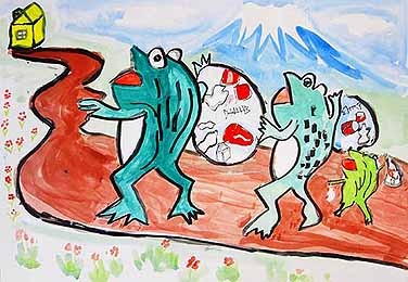 ゴミは持ちカエル