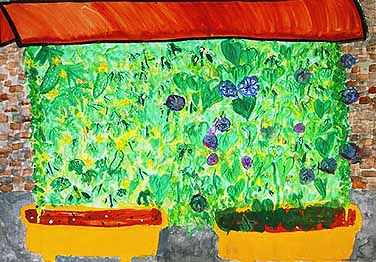 すずしいグリーンカーテン