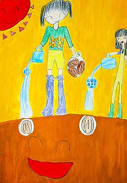 草花、たねを大切にしよう