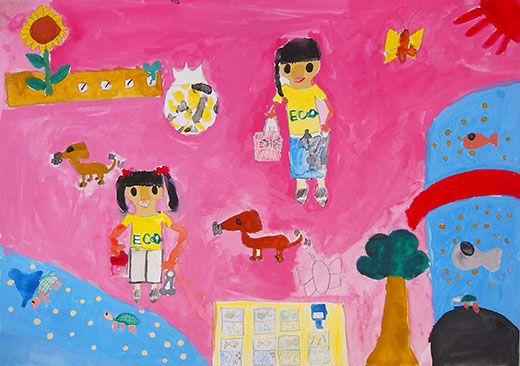 みんなできれいに