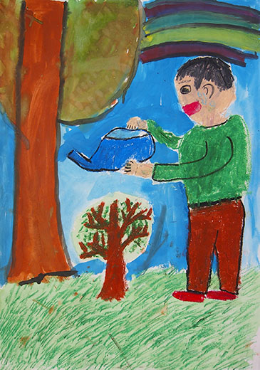 緑が豊かな未来