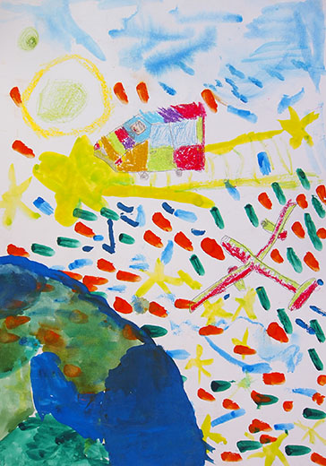 車でうちゅうたびしたい