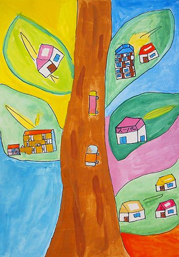 自然と生きる街