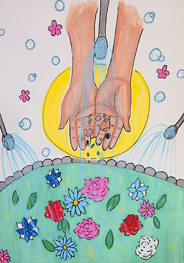 少しの種からたくさんの花に