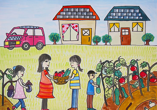 自給自足でみんな仲よし