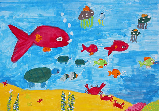 海のなかまたち