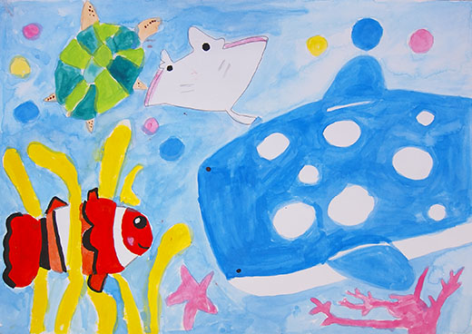 きれいなうみをのこそう