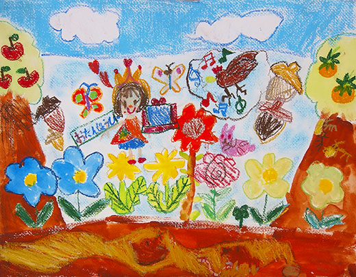 だいすきなどうぶつやおはなといっしょに