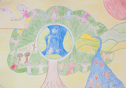 美しい自然と生きていく