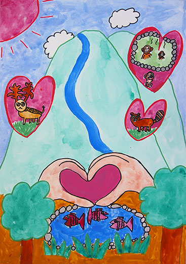 みんな幸せゆたかな自然