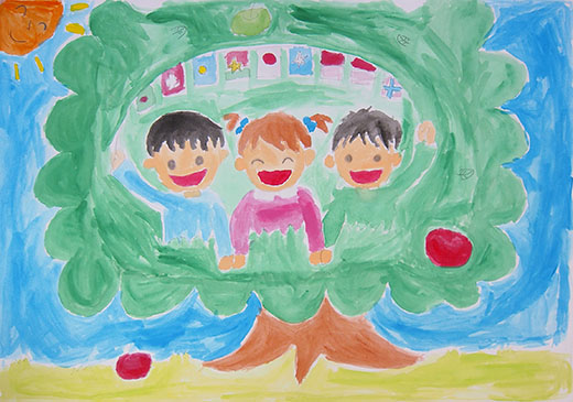 しぜんがいっぱいみらいの木