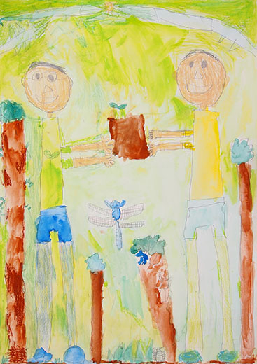 自然がたくさん