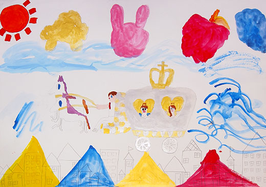 馬車から見るけしき