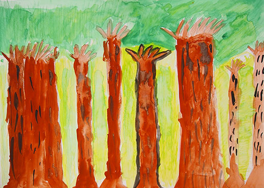 自然をいっぱいに