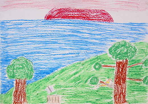 太陽はしずむんです。明日もみんなを照らすため。