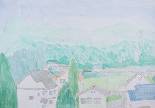 森がいっぱい自然の町