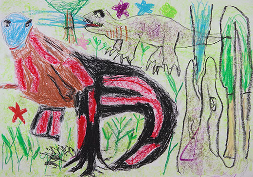 ゴジラが育てるみどり