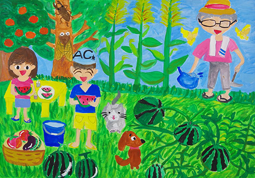 みんなが集まる畑