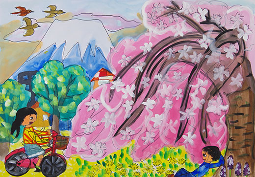 自然が生きる町