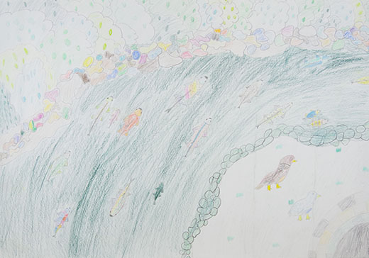 いつも美しい自然プール