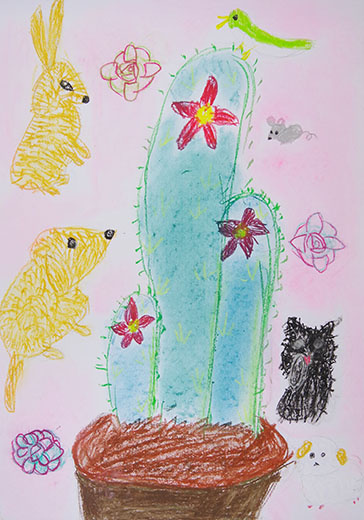 さぼてんのはな