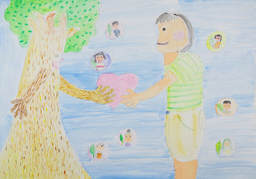 木と人はみんな友達