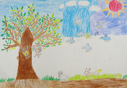 みどりと生き物