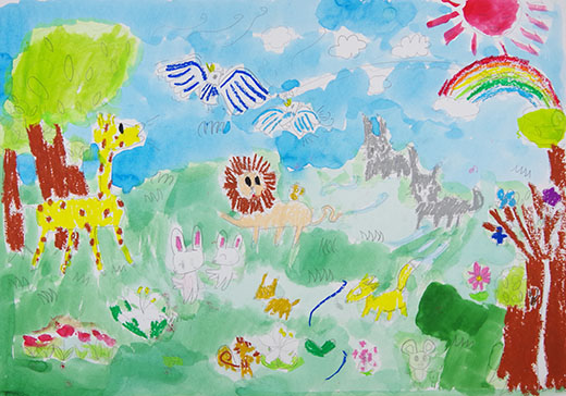 森のみんなが集まった