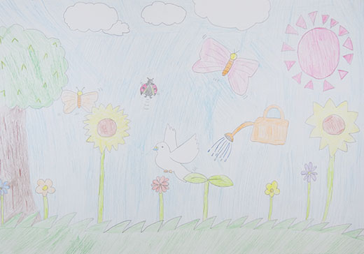 豊かな生き物と植物