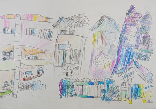 たのしそうな町