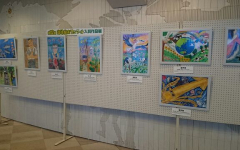 入賞作品を展示