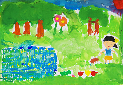 みどりがいっぱい