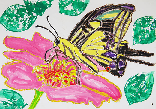 アゲハの羽ってふしぎだな