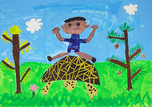 だいすきなかめといっしょ