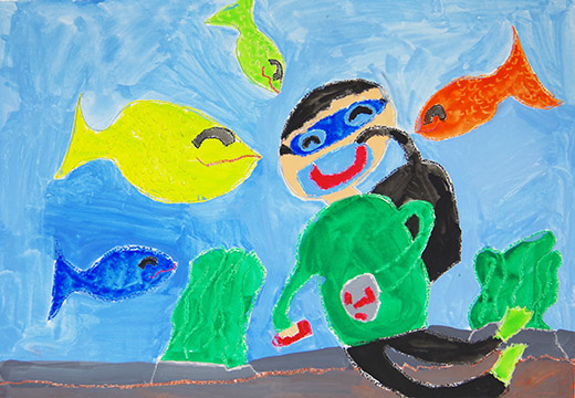 海をきれいにしよう