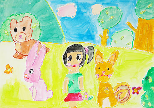 どうぶつたちがいっぱい