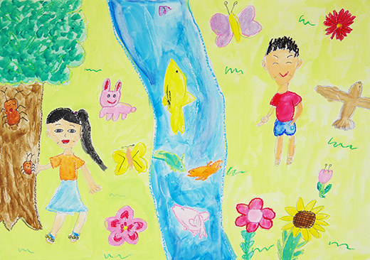 しぜんやいきものとおしゃべり楽しいな！