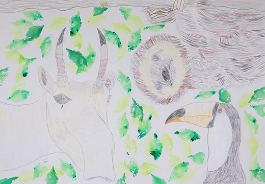 自然をこわさないで…