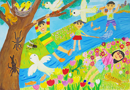 自然あふれる世界