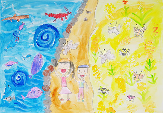 魚も虫もみんなともだち